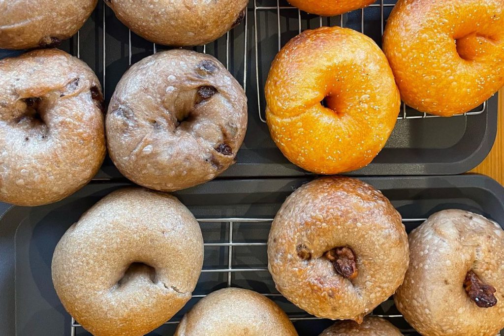 豊富なベーグルをご用意しています